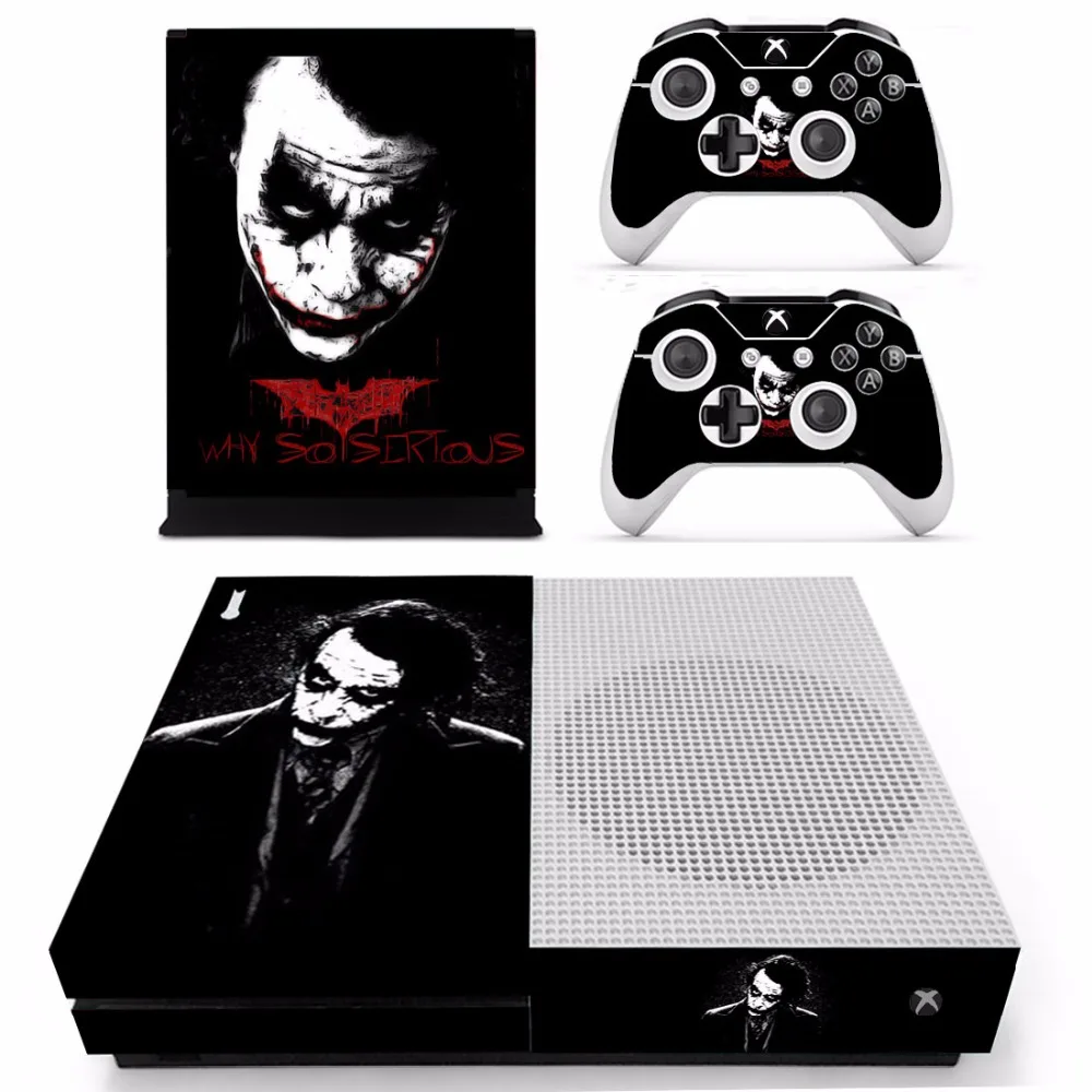 Joker Batman Superman Skin Sticker For Microsoft Xbox One S Console and